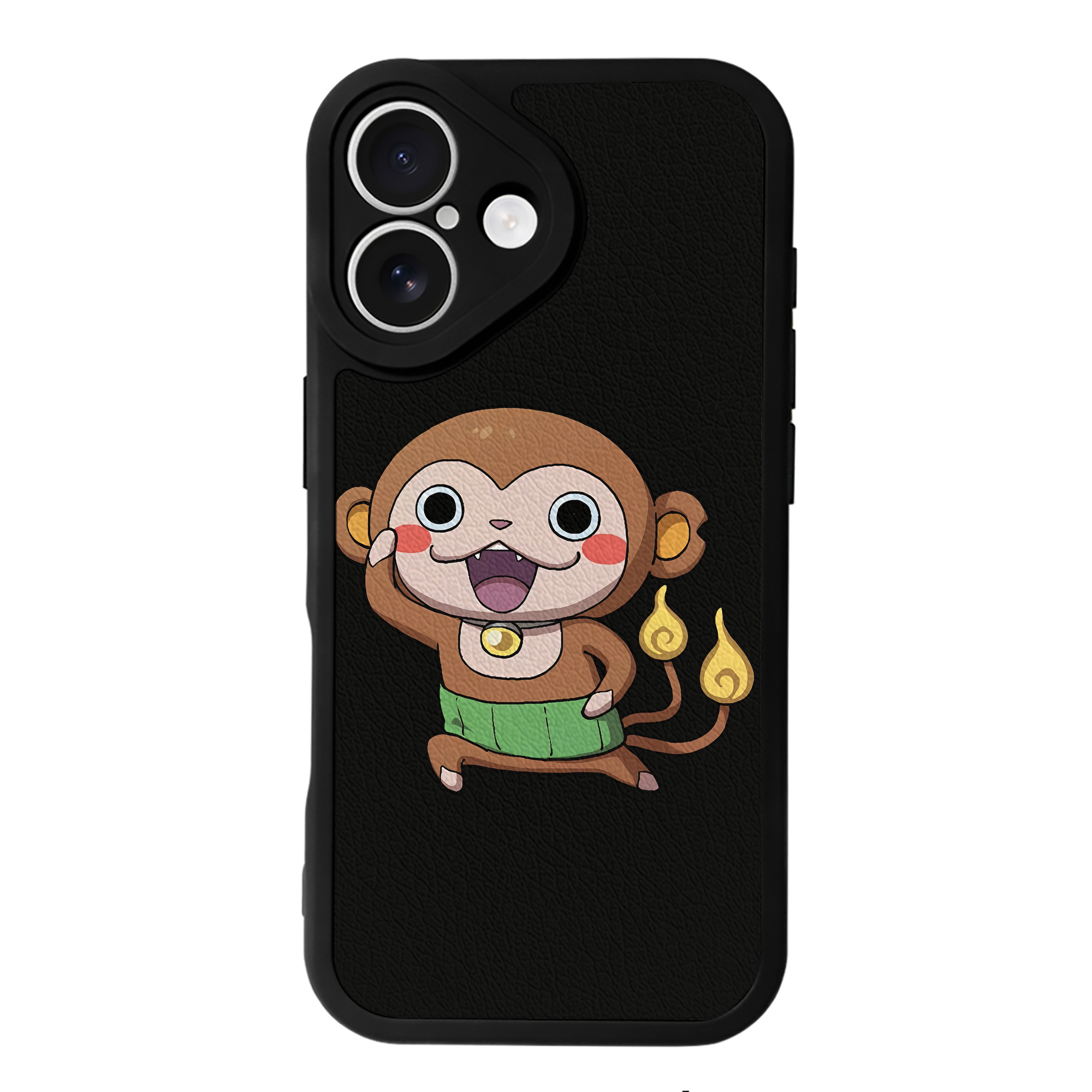 （画像用） 妖怪ウォッチ Yo-kai Watch 【iPhone 16シリーズ対応】シリコンスマホケース（レザー調） 材質：シリコン